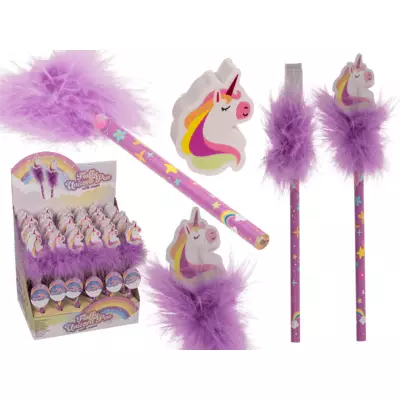 Yksisarvis lyijykynä kumipäällä - Kynät ja kumit - 32465 - 1