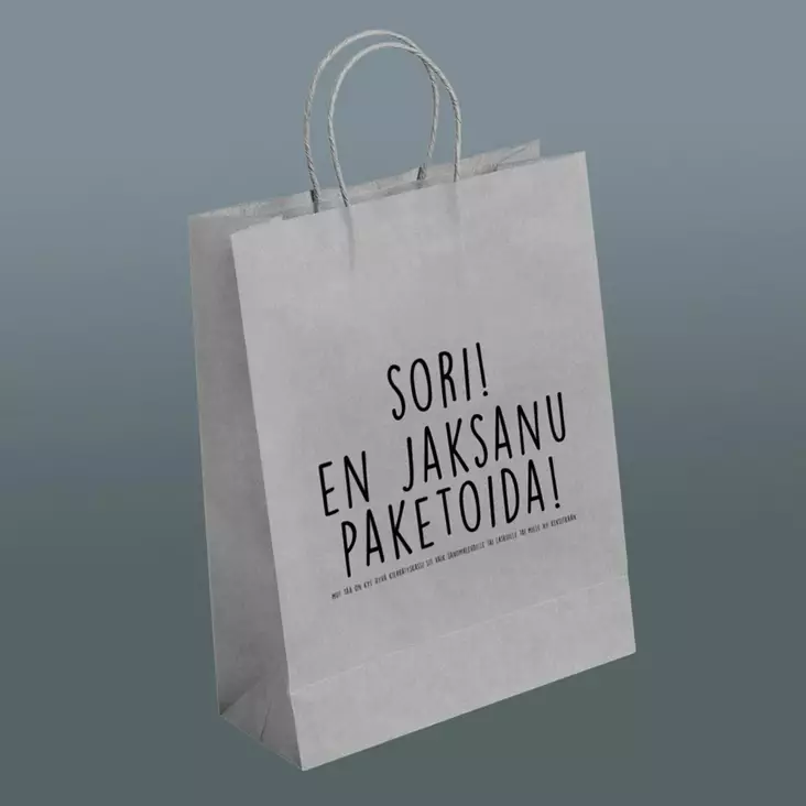 Eihän mulla ole edes teippiä lahjakassi - Lahjakassit - 31675 - 2