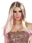 Novella Peruukki Blondi-pink - Pitkät suorat peruukit - 20456 - 2