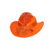 Tyylikäs Ladyn Hattu Oranssi - 1900-luku - 18536 - 1