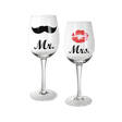 Viini lasit Mr.& Mrs. 2kpl - Shampanjalasit - 18556 - 1