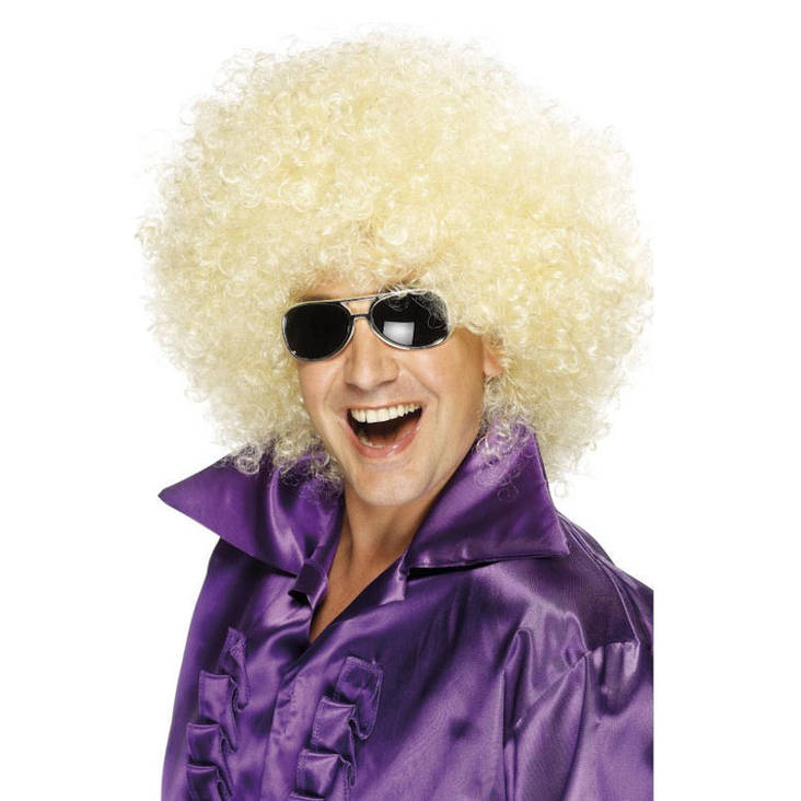 Afro Arttu Iso Blondi - Afro peruukit - 15776 - 1