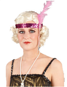 Flapper pääpanta Pinkki - Pannat - 11266 - 1