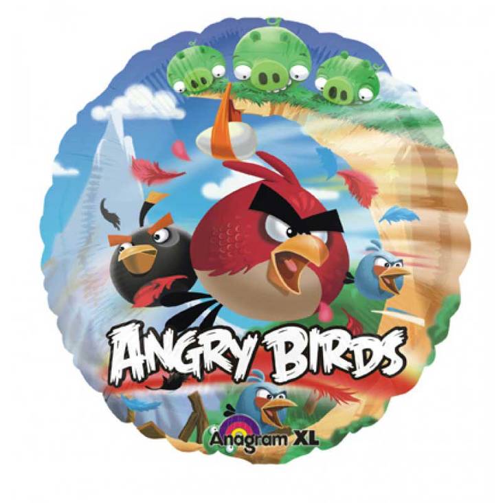 Foliopallo Angry Birds 45cm - Pienet foliopallot - 14296 - 1