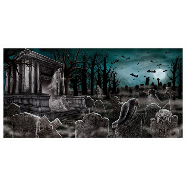 Halloween hautuumaa somiste 2 - Tarrat, bannerit ja muut - 20566 - 1