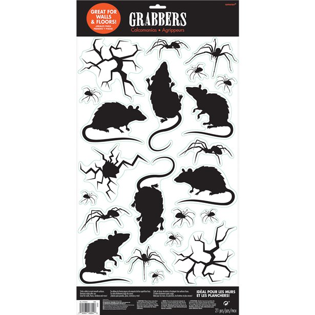 Halloween ovi/seinä somiste - Tarrat, bannerit ja muut - 30516 - 1