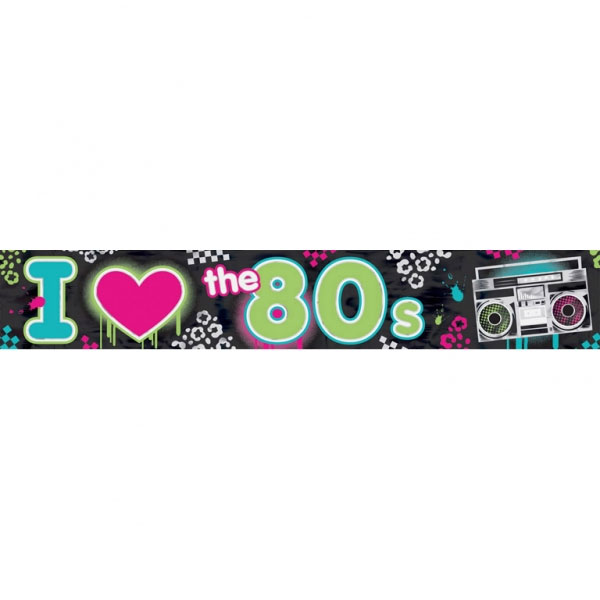 I love 80´s banderolli - 80-90-Luku (Retro ja Disco) - 13886 - 1
