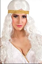 Jumalatar 2 peruukki - Historialliset peruukit - 31716 - 1