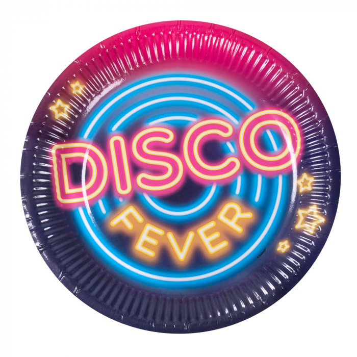 Lautanen Disco fever 6 kpl - 70-Luku - 31406 - 1