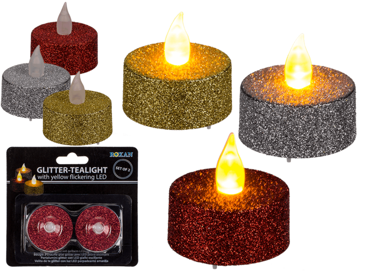 Led tuikku 2pack - Kynttilät ja kyntteliköt - 30686 - 1