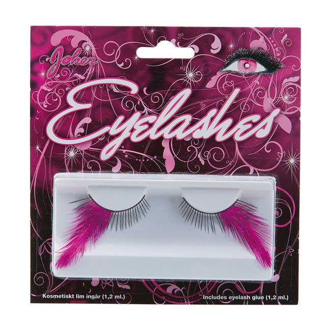 Silmäripset musta-pinkit - Silmäripset - 10516 - 1