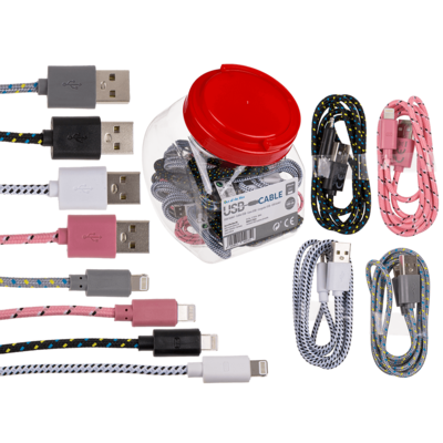 USB kaapeli iPhone 5, 6 & 7:lle - Radiot ja muut - 31706 - 1