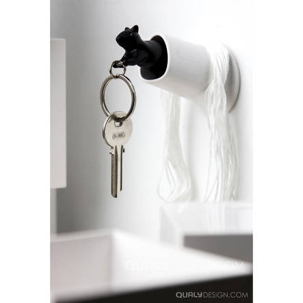 Oravanpesä avaimenperä Qualy - Ripustimet - 16477 - 2