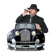 20´s / Gansteri valokuvaus auto - 20-Luku (Gansterit) - 13467 - 1