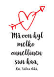 Ken rakkautta tunnustaa - Postikortit - 30727 - 1