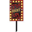 Kyltti Step Right Up - Tarrat, bannerit ja muut - 19517 - 1