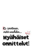 Olinks mä vika? Postikortti - Postikortit - 30987 - 1