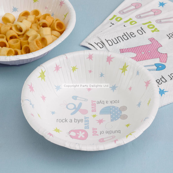 BabyJoy Lautaset syvä - Vauvakutsut / Baby Shower - 21047 - 1