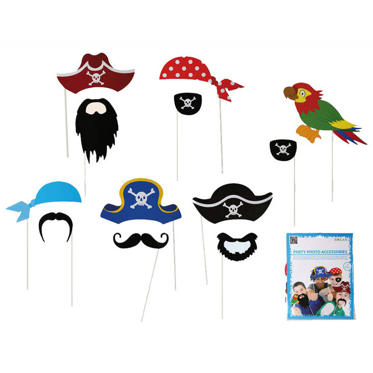 Bilekuvan rekvisiitta tikussa. Merirosvo teema. - Merirosvot - 19077 - 1