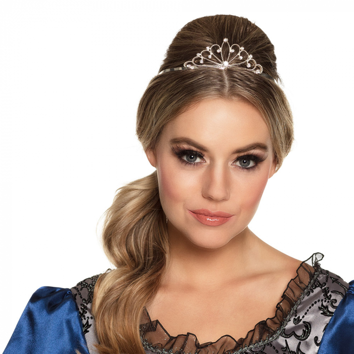 Hopeinen Tiara Timanteilla - Tiarat - 31697 - 1