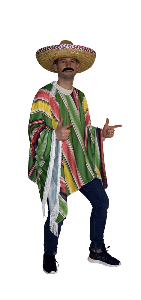 Mexican Poncho - Merirosvot ja villilänsi - 31867 - 1