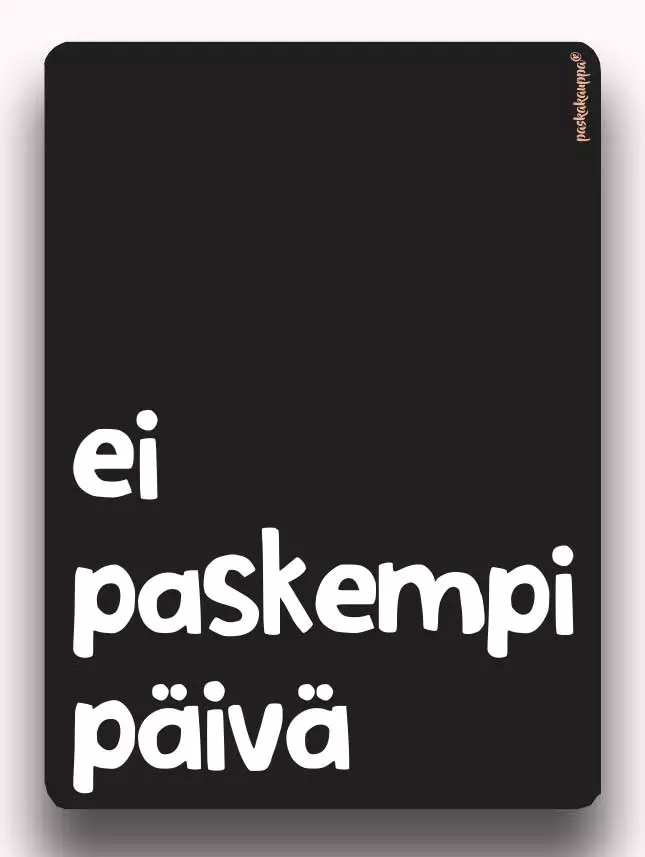 Ei paskempipäivä pulloetiketti - Keittiö - 32377 - 1