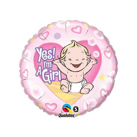 Foliopallo Yes! I´m A Girl - Tervetuloa - 13418 - 1