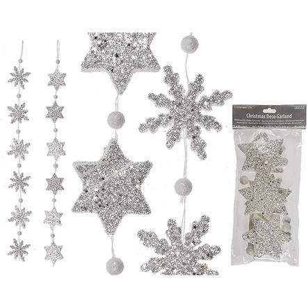 Glitteri tähti koriste - Joulusomisteet - 21488 - 1