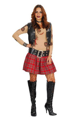 Motoristi tyttö - Hassun hauskat asut - 14798 - 1