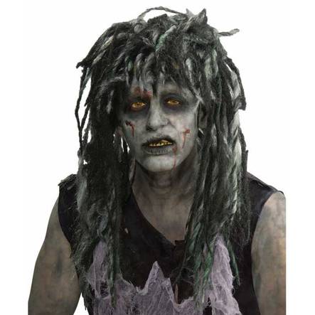 Peruukki Zombie Rocker - Kauhu peruukit - 14108 - 1