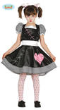 05-12V Halloween nukke naamiaisasu - Kauhu ja noidat - 30468 - 1
