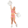Cheerleader viuhka Valkoinen - Viuhkat ja varjot - 11388 - 5