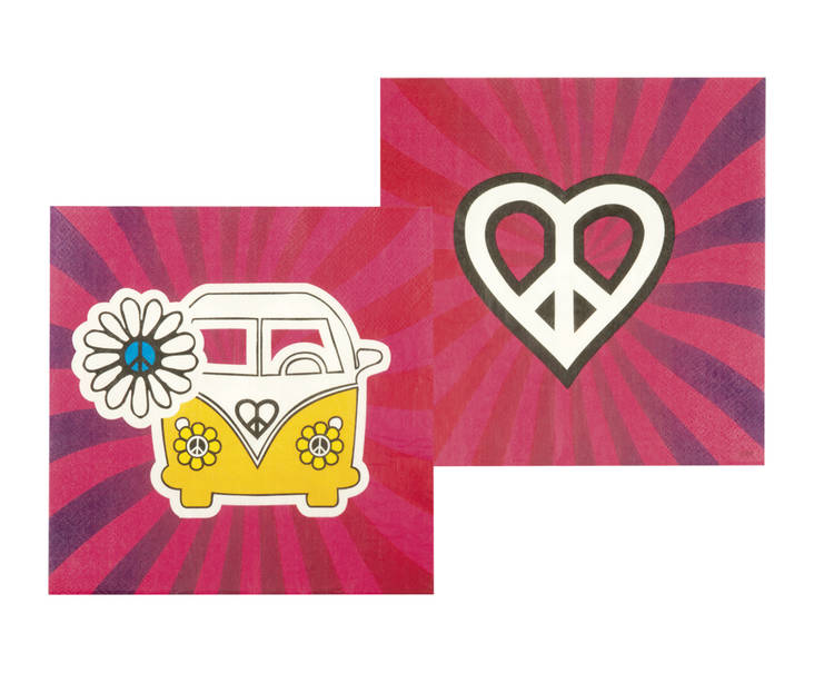 70´s / Hippi lautasliina - 70-Luku - 22188 - 1