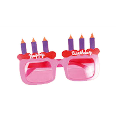 Aurinkolasi Party Happy Birthday - Teemalasit - 11558 - 2