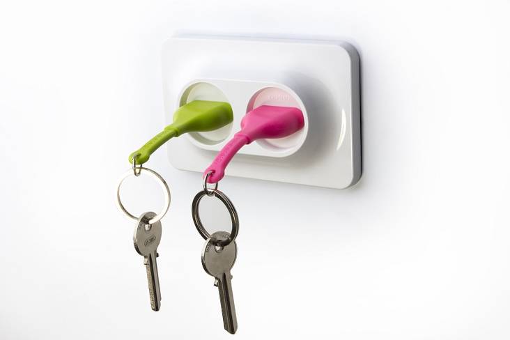 Avaimenperä -tuplapistorasia Qualy - Ripustimet - 31478 - 1