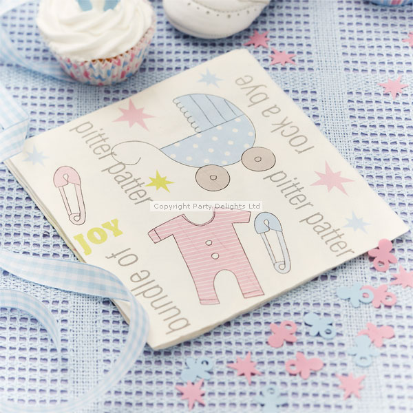 BabyJoy Lautasliinat - Vauvakutsut / Baby Shower - 21048 - 1