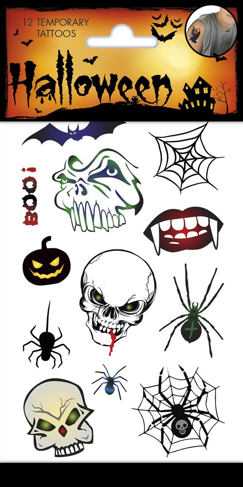 Halloween tatuoinnit - Arvet - 31808 - 1