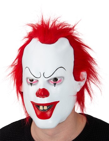 Juonikas Clowni naamari - Kauhunaamarit - 30598 - 2