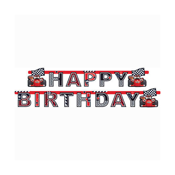 Lauri Happy Birthday koriste - Autot (Disney Cars) - 18728 - 1