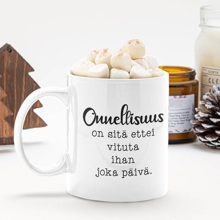 Niin särkyvää on onni tää kahvikuppi - Kahvikupit - 31208 - 1