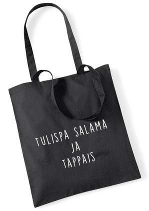 Olette edelleen jonossa kassi - Kangaskassit - 30838 - 1