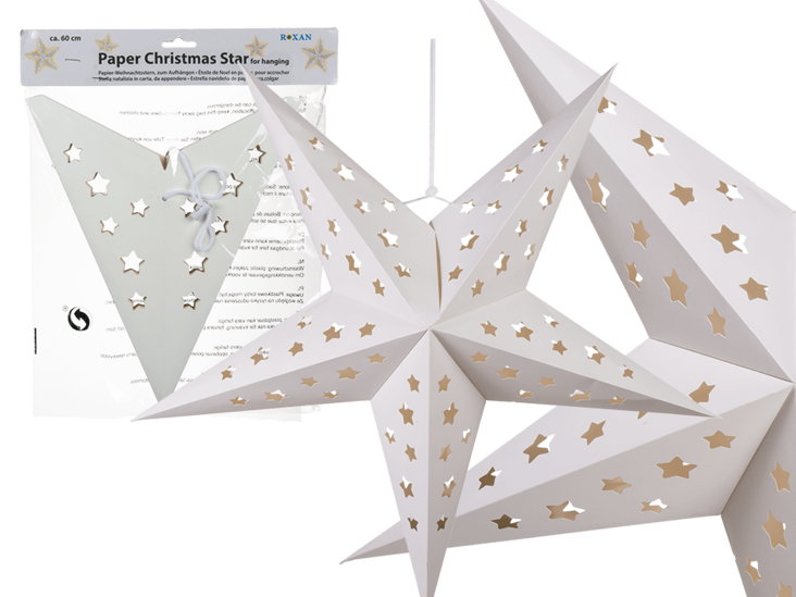 Paperitähti 60cm - Joulusomisteet - 20798 - 2