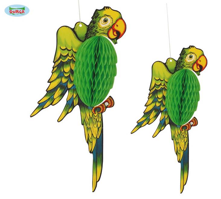 Papukaija somisteet 2 kpl - Aloha ja Hawaji - 30558 - 1