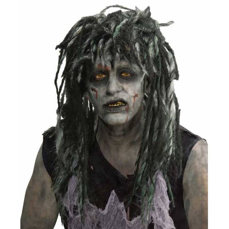 Peruukki Zombie Rocker - Kauhu peruukit - 14108 - 1