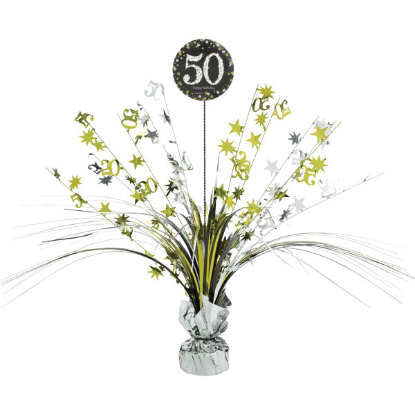 Pöytäkoriste Happy Birthday 50V - Synttärit - 21028 - 1
