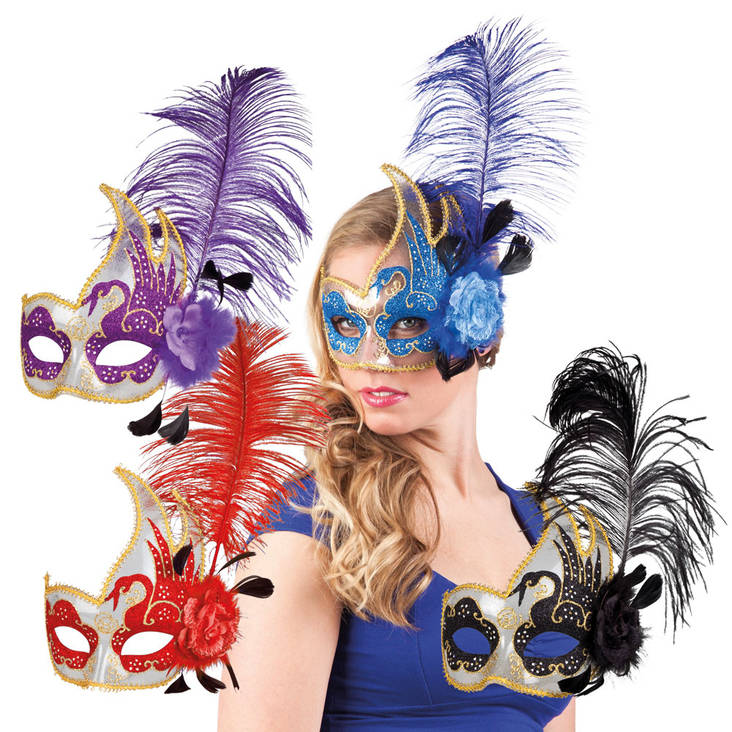 Venetsialaisnaamio Elisabeth - Venetsialaiset - 15248 - 1