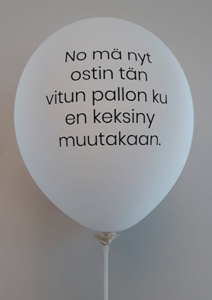 Viime tingassa ilmapallo - Ilmapallot - 30748 - 1