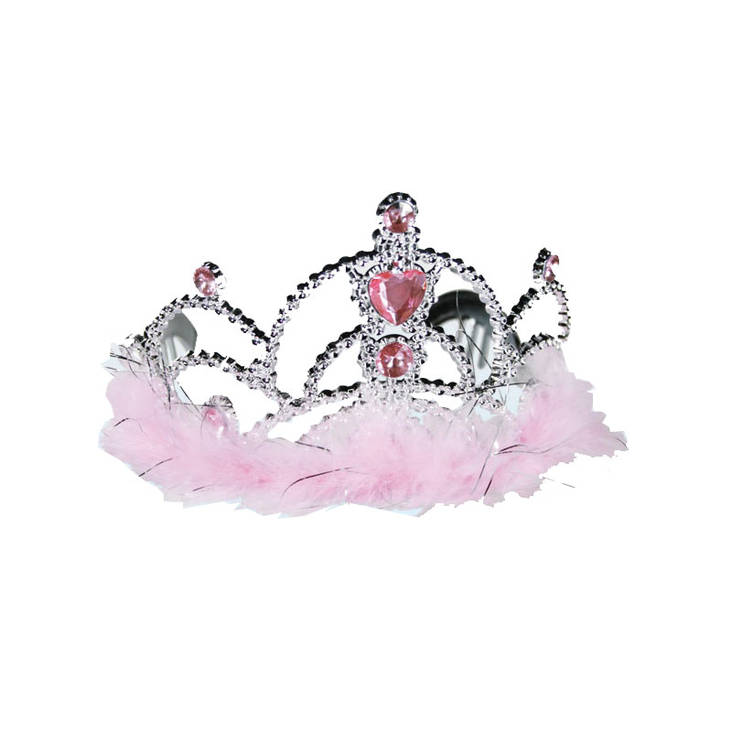 Hopea tiara pinkillä karvalla - Tiarat - 19019 - 1