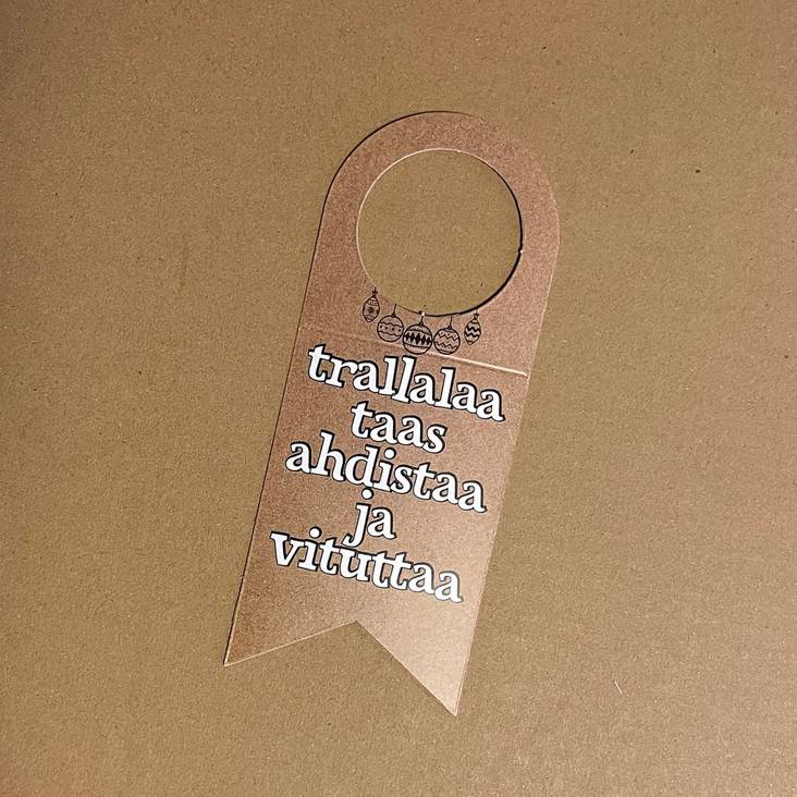 Joulupullon koristehärpäke - Muut - 32039 - 1