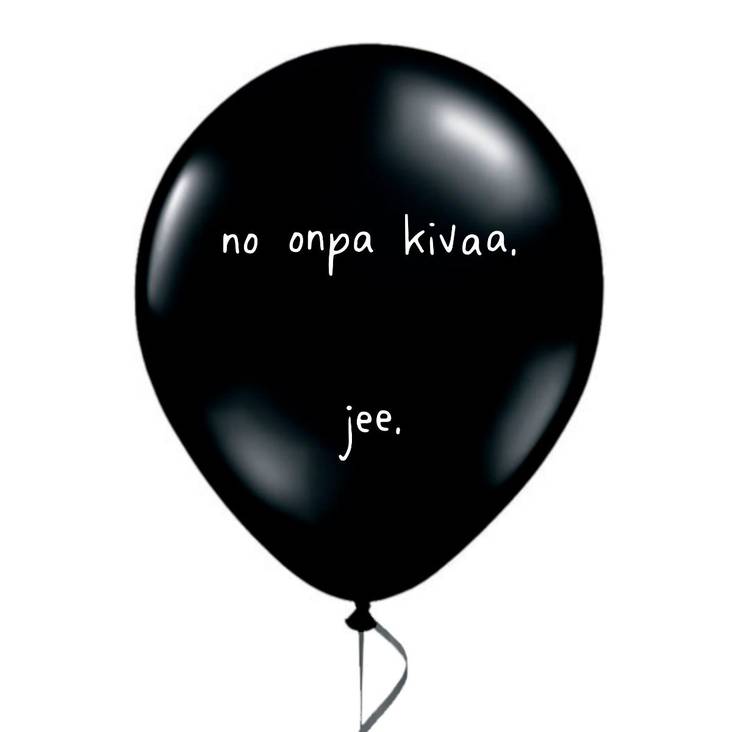 Kova meno ja sillai ilmapallo - Ilmapallot - 31469 - 1